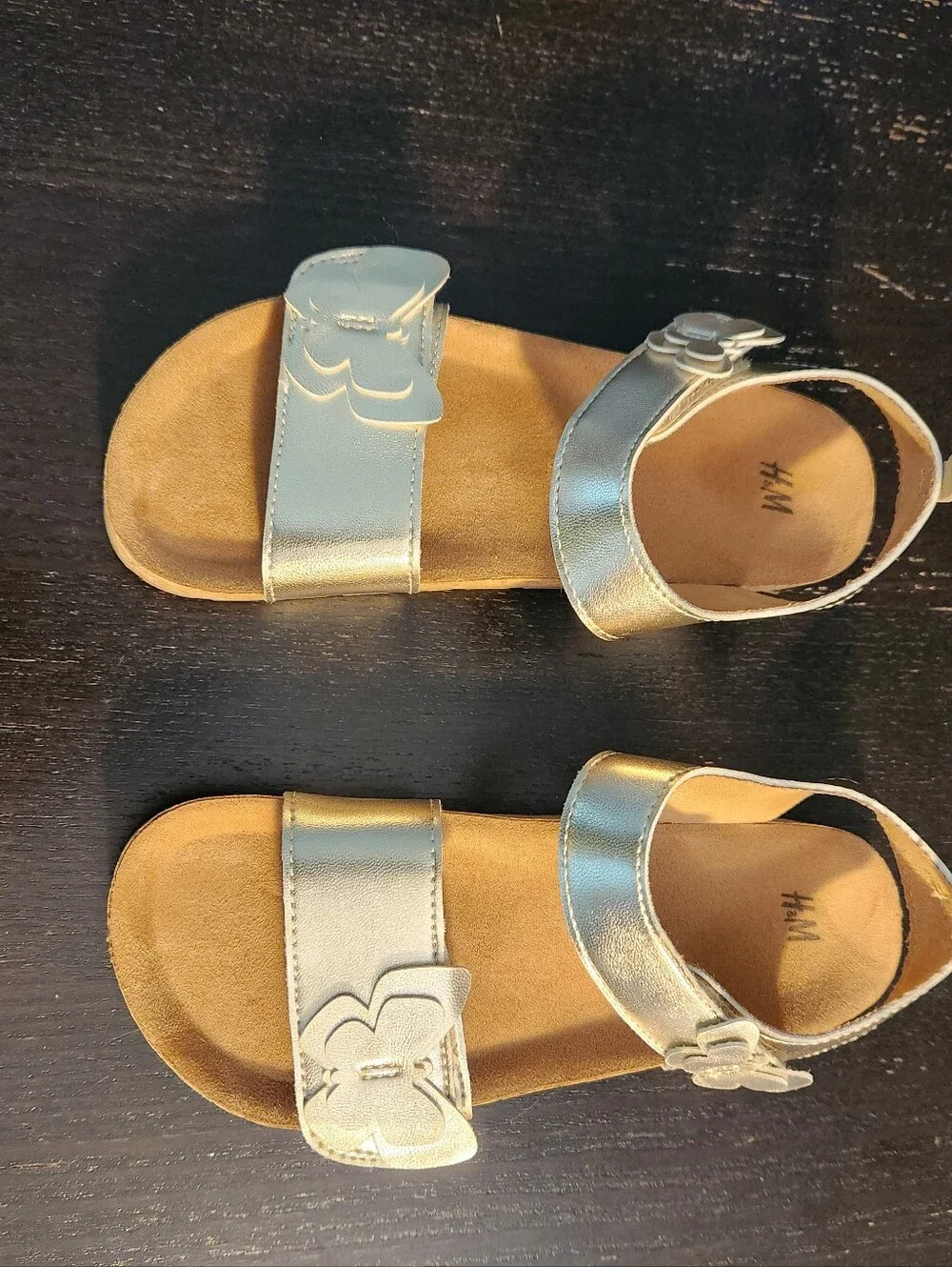H&M shiny gold